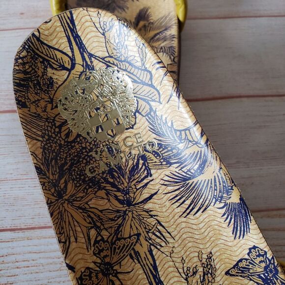 Vince Camuto Kander Leather Slip On Slide Sandals Women's Size/Width 7.5M - Picture 10 of 14